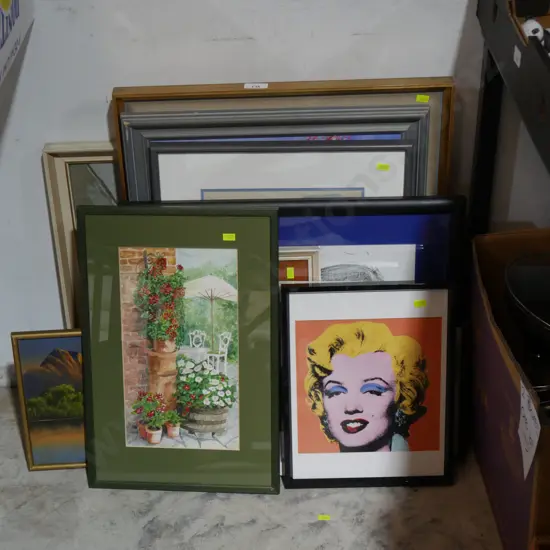 Assorted artworks