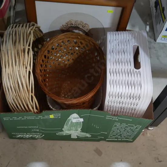 Baskets, tapestry artwork