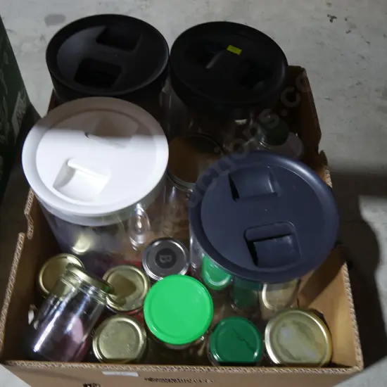 Kitchen canisters, jars