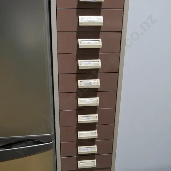Metal storage drawers