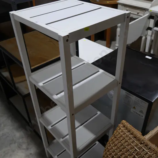 White display stand