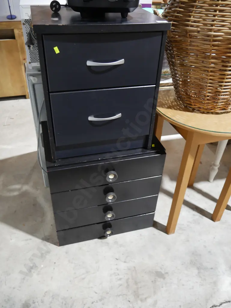 Two bedside drawers Image 1++