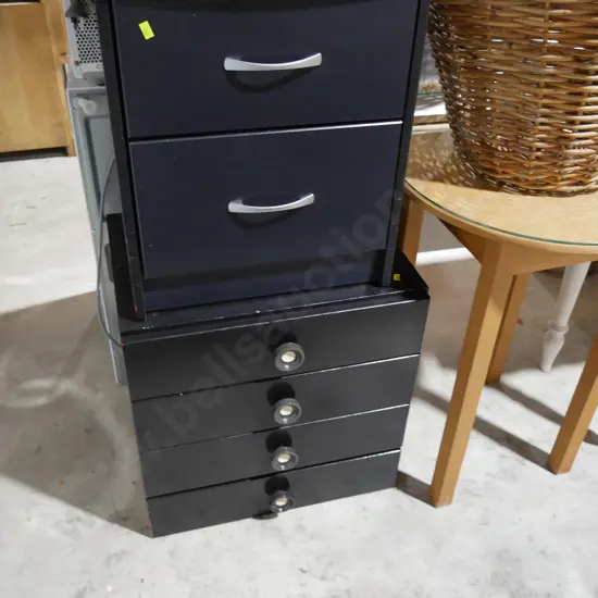 Two bedside drawers