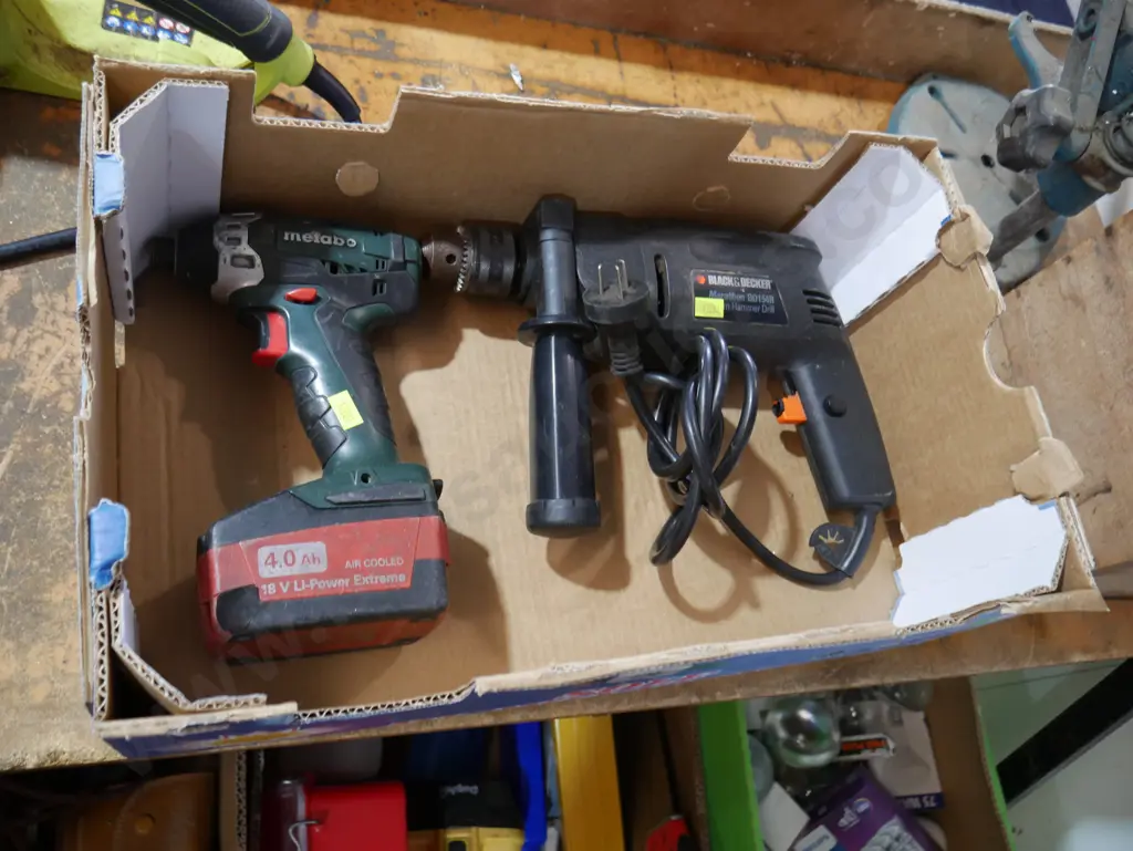 Black and Decker hammer drill etc Image 1++