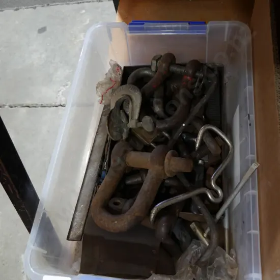 Large shackles etc