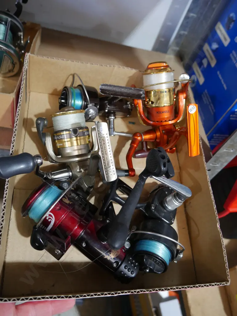 Assorted fishing reels Image 1++