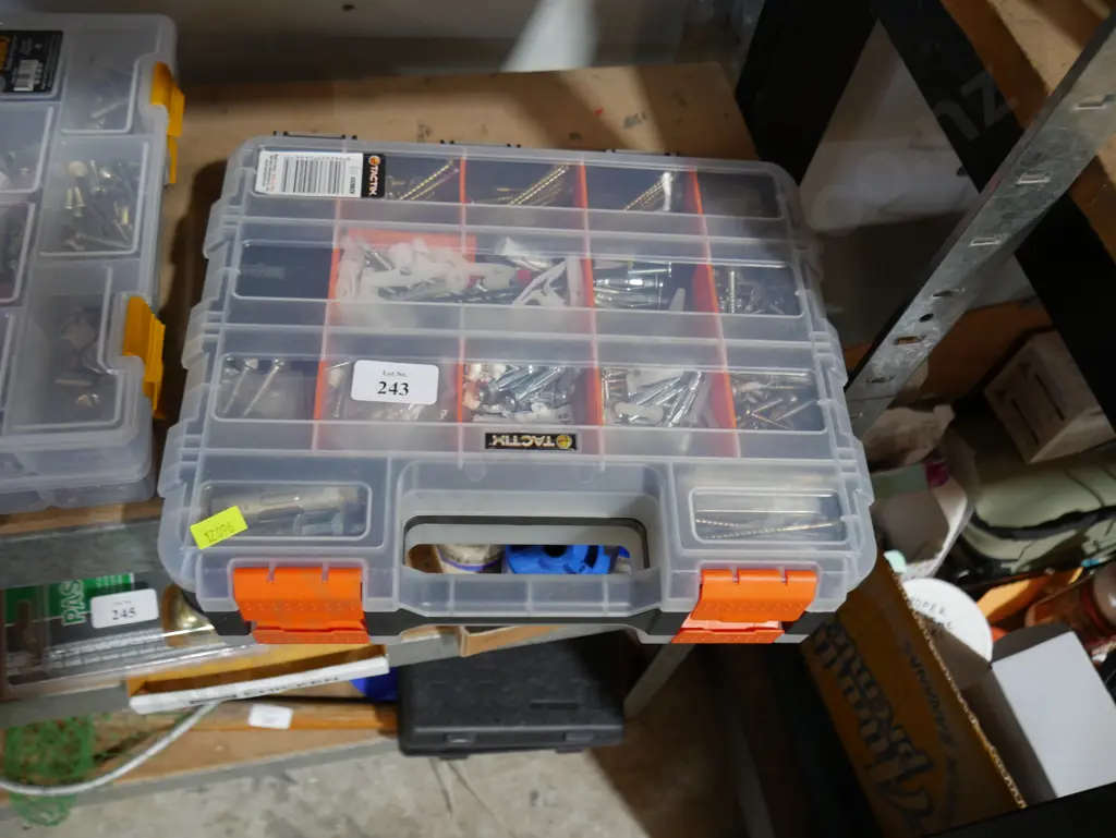 Container of screws etc Image 1++