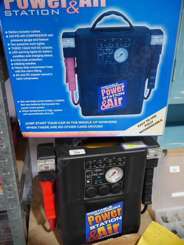 Portable power and air station Image 1++