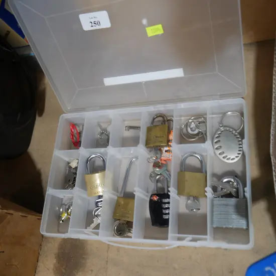 Assorted padlocks etc