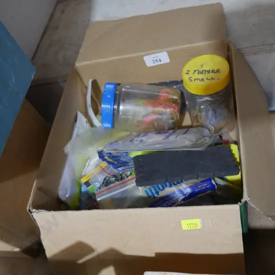 Assorted fishing lures etc