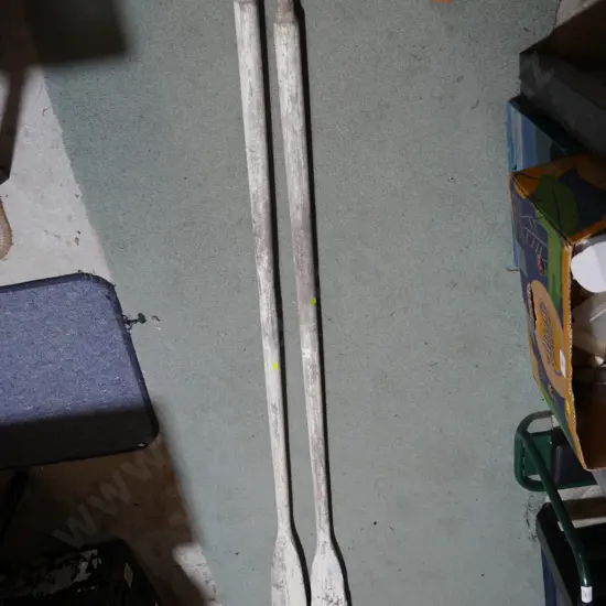 Pair of oars