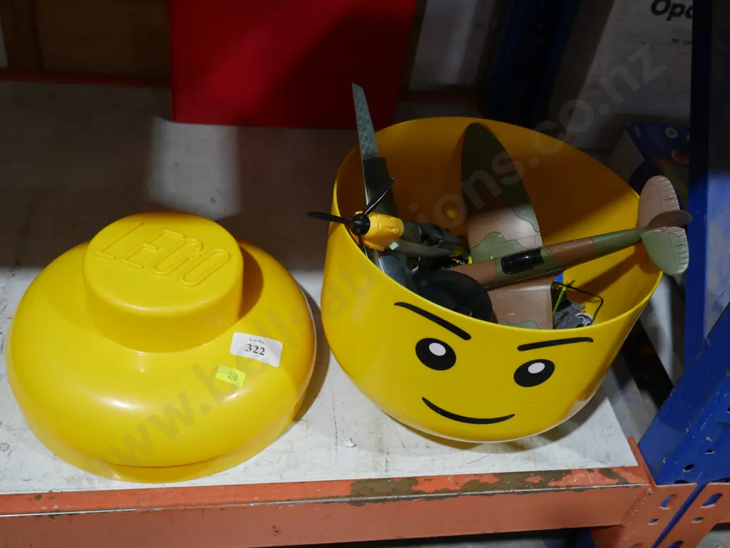 Lego storage head etc Image 1++
