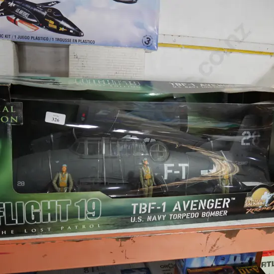 Model tbf-1 avenger US Navy torpedo bomber
