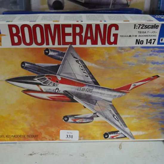 Model Boomerang aircraft