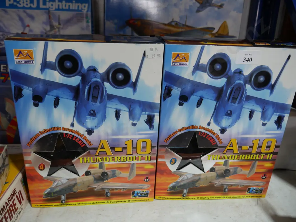 Two model A-10 Thunderbolt Image 1++