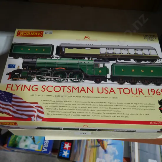 Hornby Flying Scotsman USA tour 1969 locomotive and tender