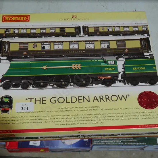 Hornby - The golden arrow locomotive and tenders