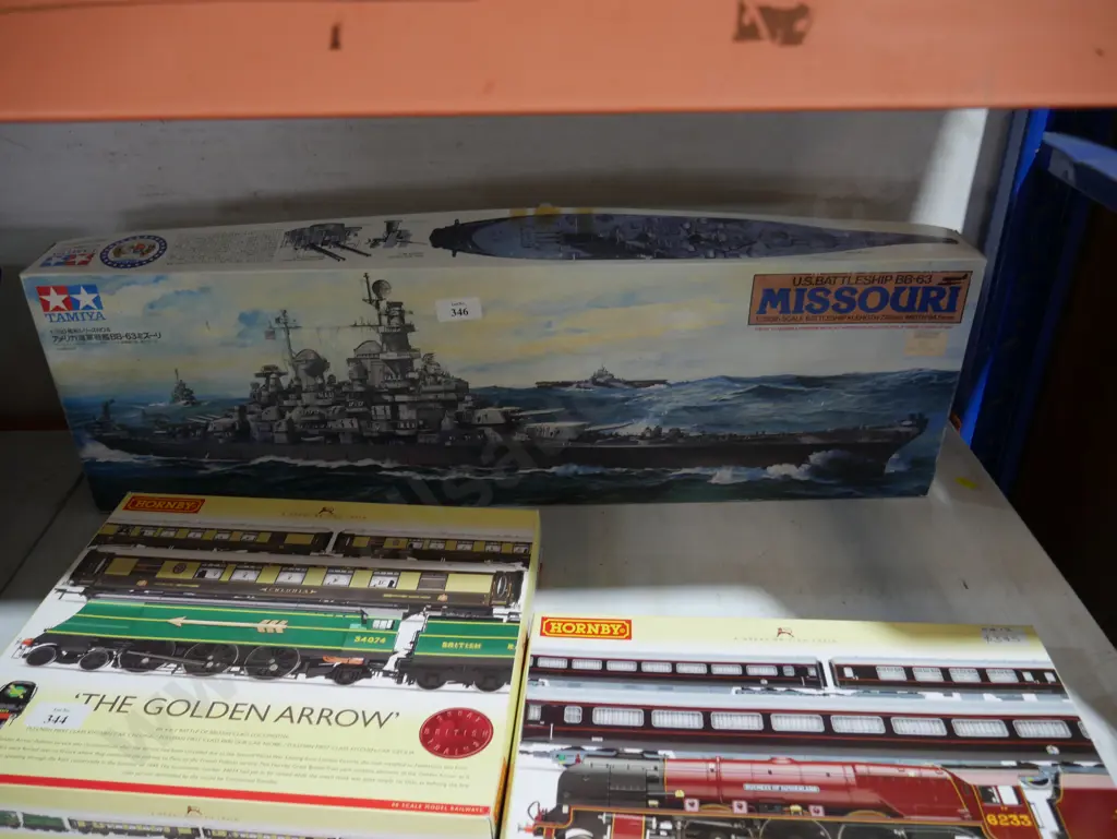 Model us Battleship bb-63 Missouri Image 1++