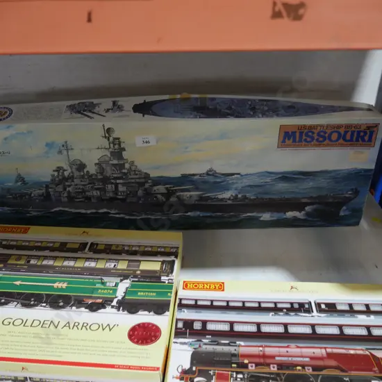 Model us Battleship bb-63 Missouri