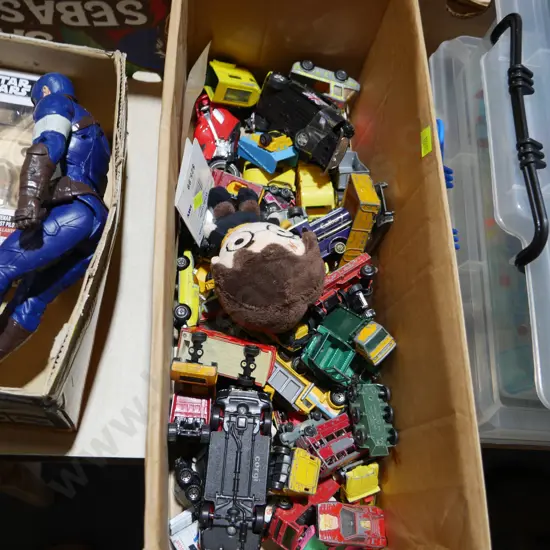 Toy cars etc