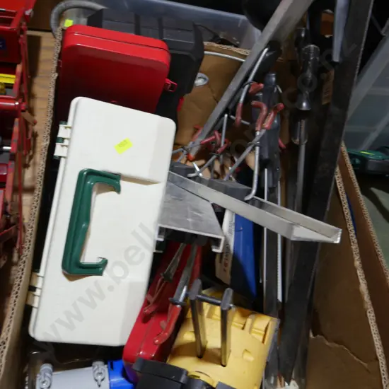 Saws, vice etc