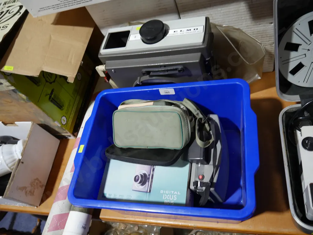 Slide projector and cameras Image 1++