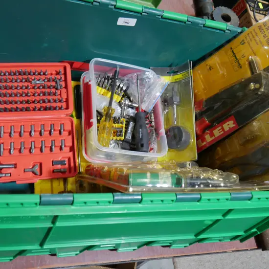 Rivet guns, screwdrivers etc