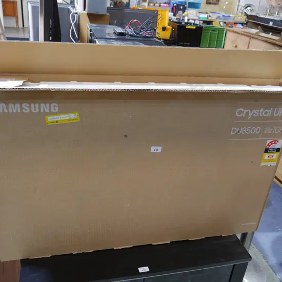 Samsung 43" crystal UHD TV - New in box