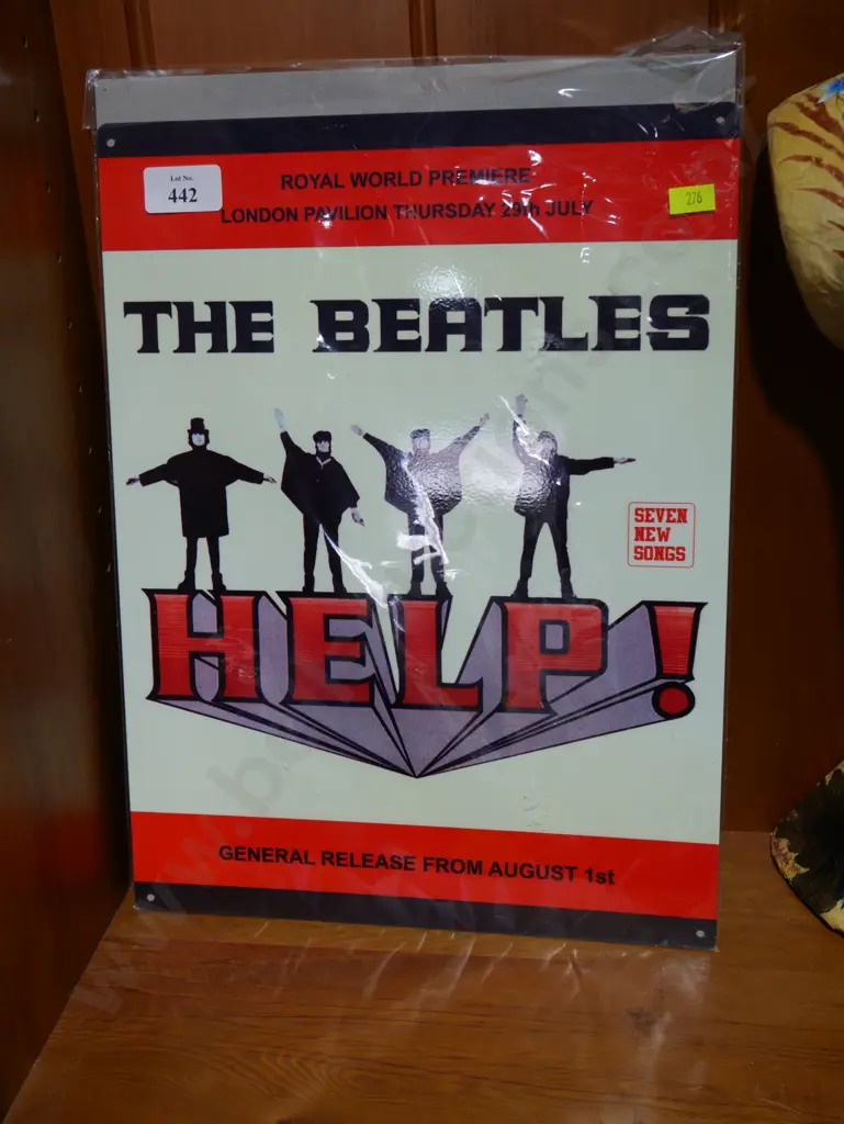 The Beatles tin sign Image 1++