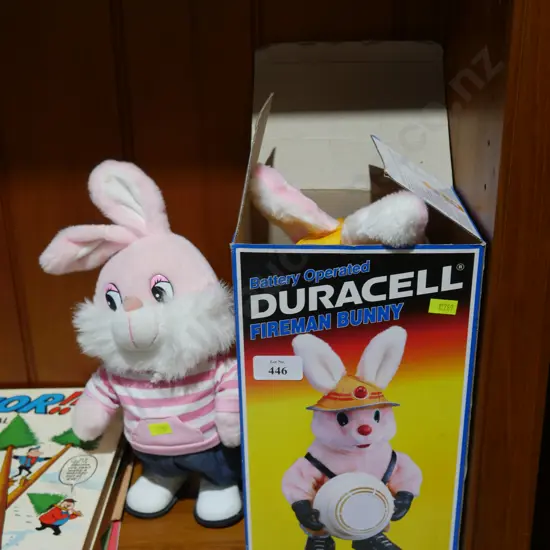 Duracell fireman bunnies