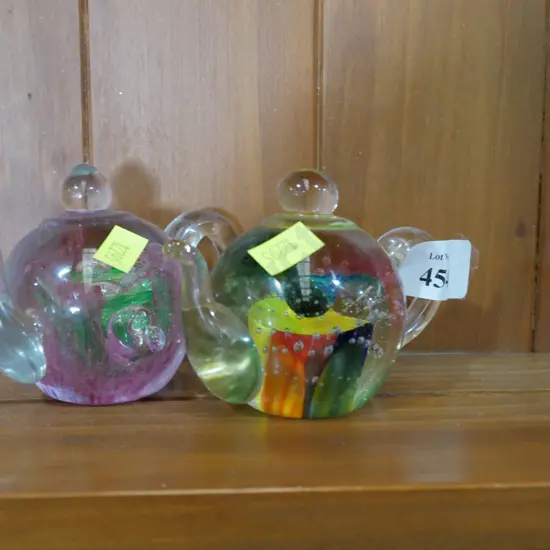 Glass teapots