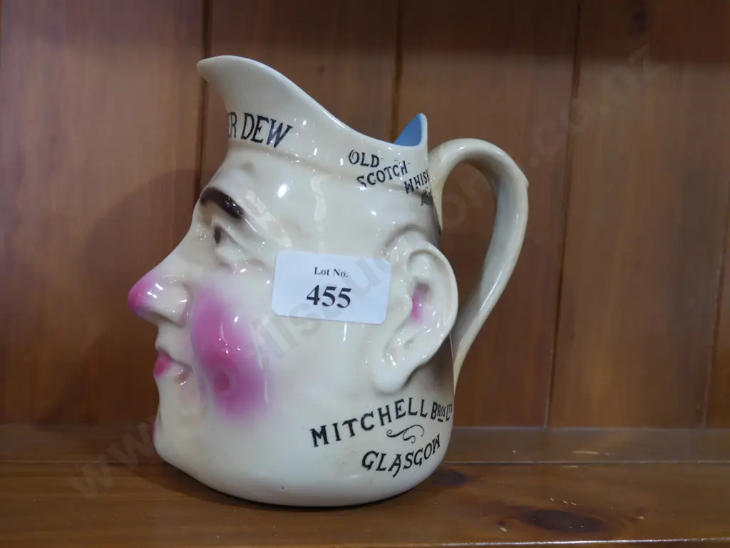 Mitchell & co Glasgow character jug Image 1++