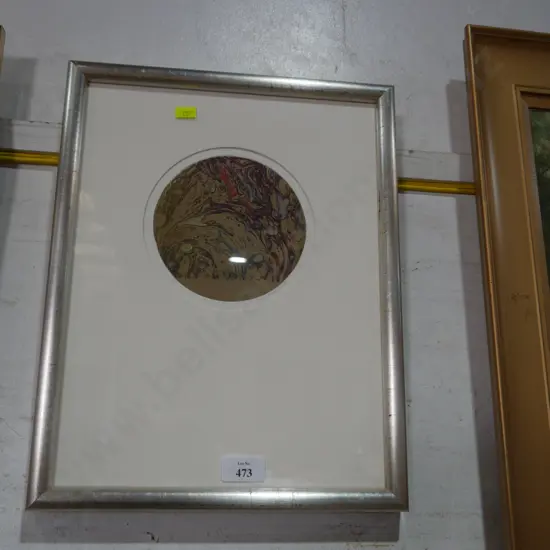 Framed artwork