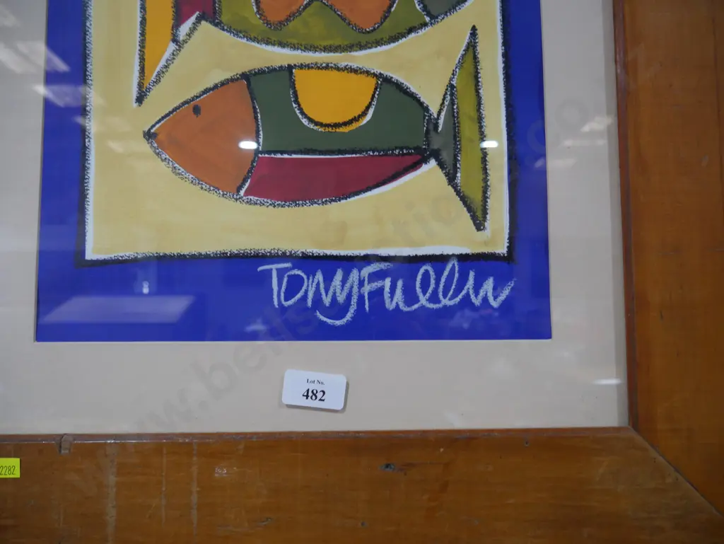 Tony Fuller framed artwork Image 1++