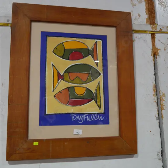 Tony Fuller framed artwork