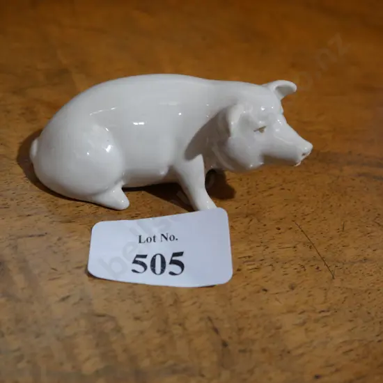Mid Winter Burslem pig