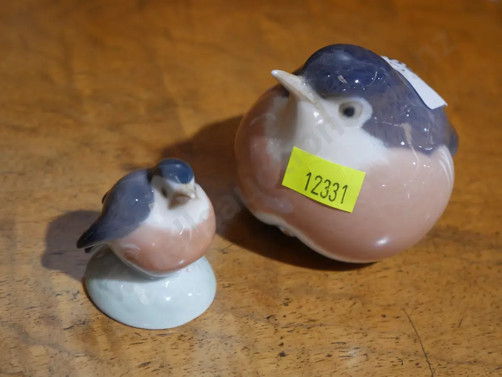 2 Royal Copenhagen bird figures Image 1++