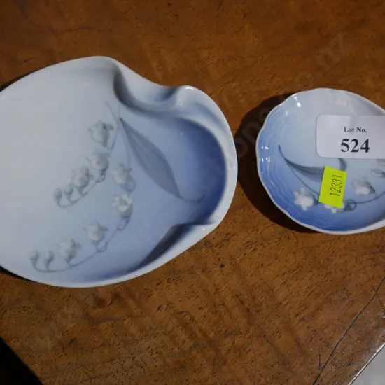2 X Bing and Grondahl dishes