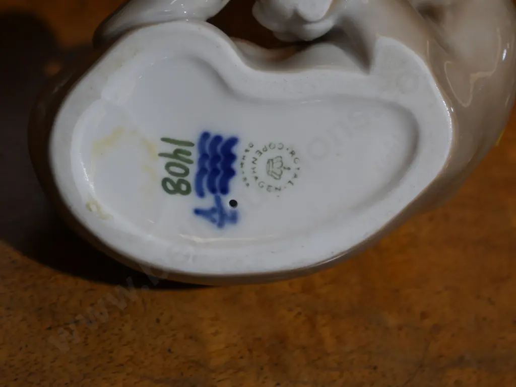Royal Copenhagen puppy dog Image 1++