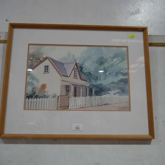 Framed artwork