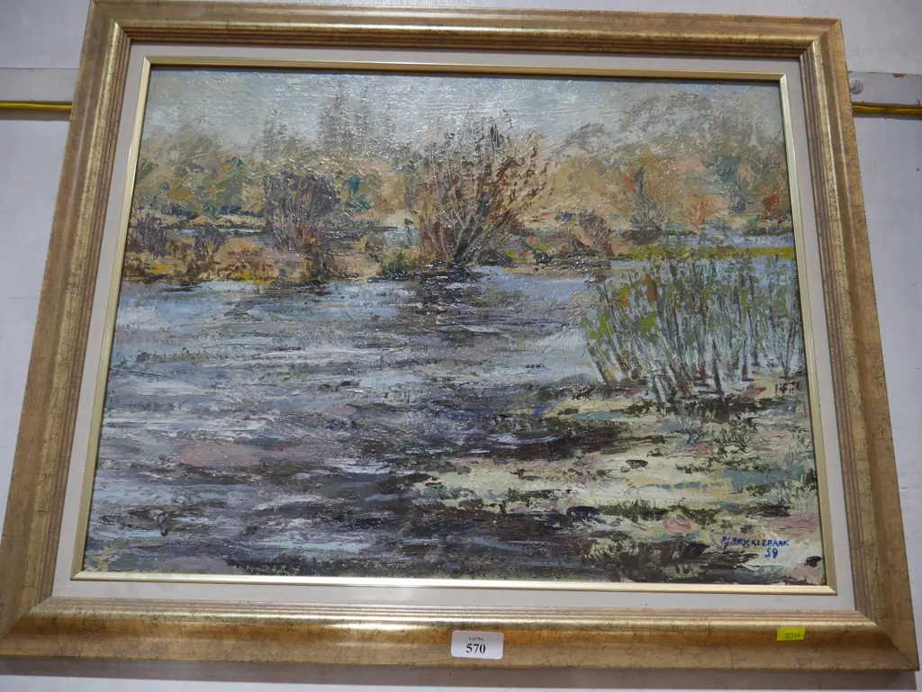Oil painting by R Brocklebank Image 1++