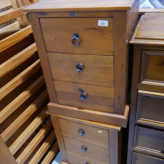 Pair of bedside drawers