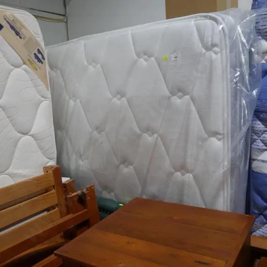 Queen size bed and headboard