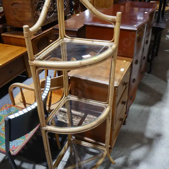 Cane corner stand