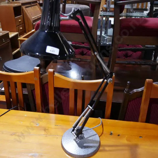 Angle poised lamp