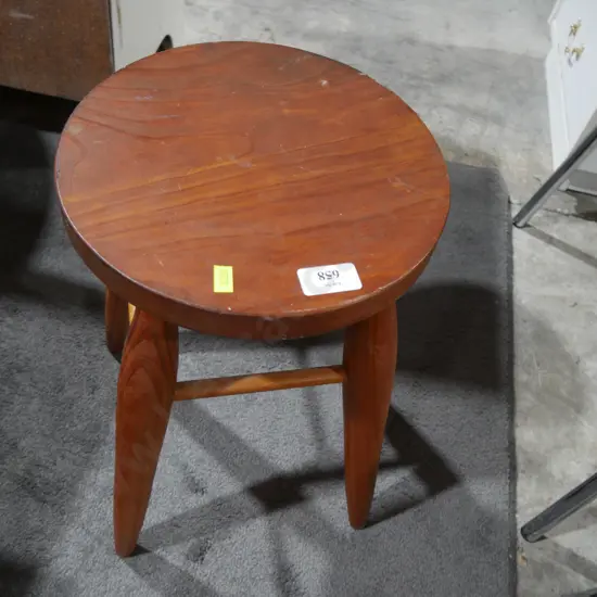 Wooden stool