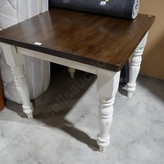 Square dining table