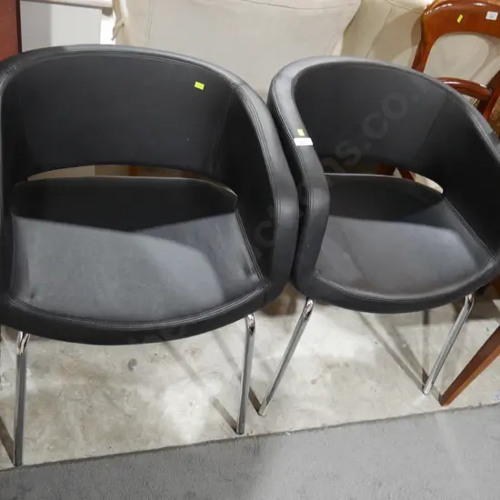 Pair of tub chairs
