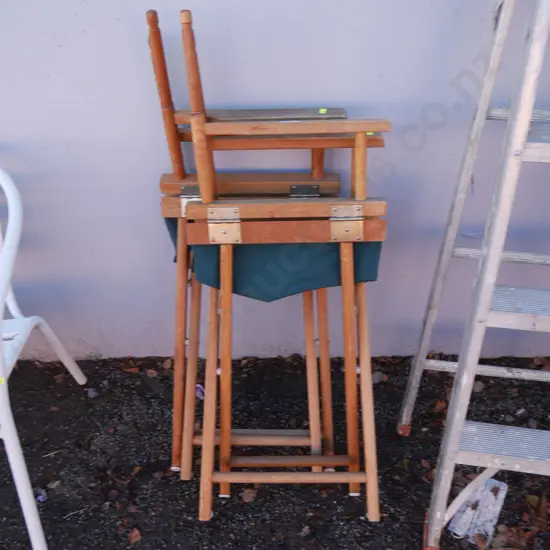 Two director chairs