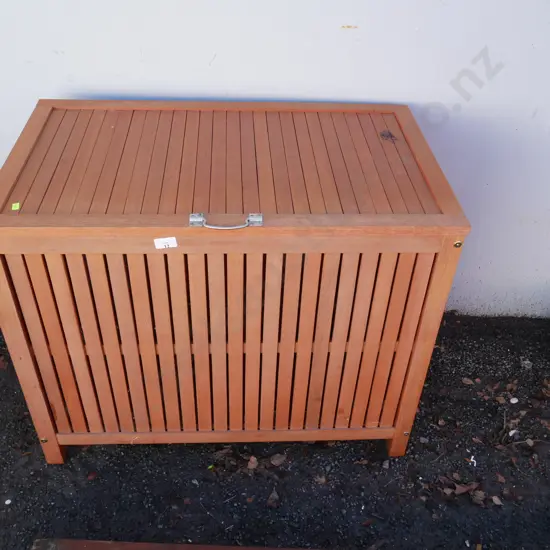 Patio storage box